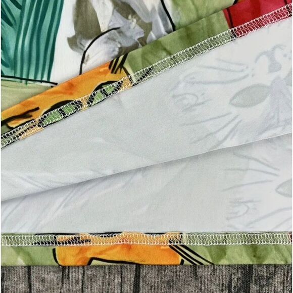 Adorable "Crazy Cat Lady" Polyester Knit Crew Neck Top Sz 22 - Picture 5 of 5